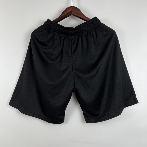 The 24 Blank Mesh Shorts in Black