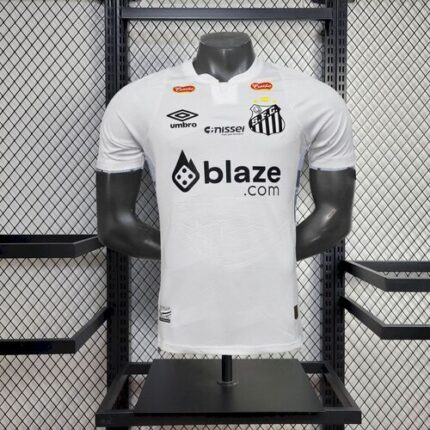 Jogador Santos Home - com todos os patrocinadores 2024/25