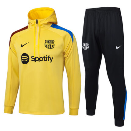 Kit Conjunto Barcelona I 2024/25 com capuz