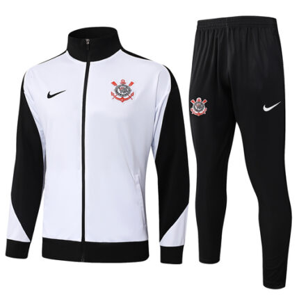 Kit Conjunto Corinthians II 2025/26 com zíper