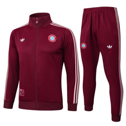 Kit Conjunto Bayern de Munique 2025/26 com zíper