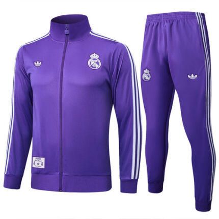 Kit Conjunto Real Madrid II 2025/26 com zíper