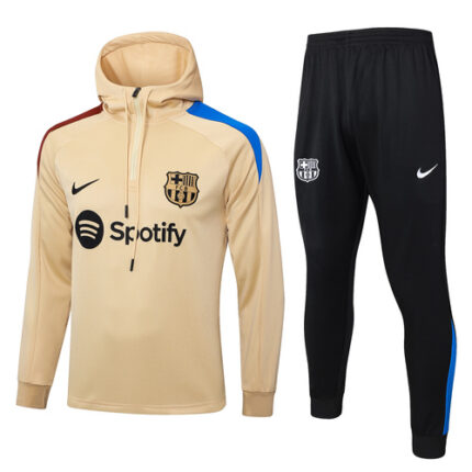 Kit Conjunto Barcelona II 2024/25 com capuz