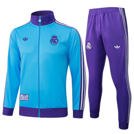 Kit Conjunto Real Madrid I 2025/26 com zíper